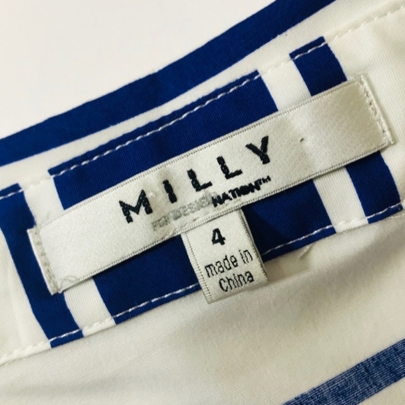 Milly by DesigNation sapphire combo cotton dress - Picture 3 of 8